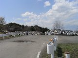臨時の震災ゴミ集積場 臨時の震災ゴミ集積場