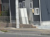 傾いた給湯器のタンク 傾いた給湯器のタンク